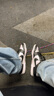 耐克NIKE女復古休閑板鞋 熊貓DUNK緩震運動(dòng)鞋 DD1503-101白黑38 曬單實(shí)拍圖