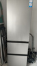 海爾（Haier）310升風(fēng)冷無(wú)霜三開(kāi)門(mén)多門(mén)家用小冰箱小型宿舍租房一級能效節能BCD-310WGHD3E7WV(銀) 曬單實(shí)拍圖