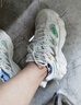 FILA楊冪同款蛋包鞋|斐樂(lè )女鞋2025夏季新款板鞋休閑鞋厚底運動(dòng)鞋女 雪白-SW 36 曬單實(shí)拍圖