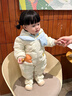 巴拉巴拉【商場(chǎng)同款】寶寶學(xué)步鞋女童棉靴加絨2025冬新款鞋子防滑 米白10301 19 (腳長(cháng)11.8-12.2/內長(cháng)13.2) 曬單實(shí)拍圖