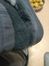 安尚芬男士棉拖鞋男款秋冬季2025新款室內家居厚底防滑毛毛絨保暖拖鞋女 深灰色 42-43 (255mm) 適合41-42 曬單實(shí)拍圖