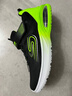 Skechers斯凱奇風(fēng)豹跑鞋兒童運動(dòng)鞋網(wǎng)面氣墊緩震休閑鞋男童跑步鞋405316L 曬單實(shí)拍圖