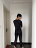 貓人秋衣秋褲男士保暖內(nèi)衣套裝玻尿酸肌底衣美膚薄款男款恒溫打底秋冬 【輕暖】薄暮灰-單上衣 M 【推薦體重約100—130斤】 曬單實拍圖