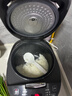 美的（Midea）電飯煲 黑瓷內膽電飯鍋小型多功能全自動(dòng)不粘煮飯鍋微壓蒸飯鍋家用2-3-4-5-8人免彎腰智能預約 24小時(shí)預約 3L 精致容量 曬單實(shí)拍圖