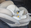 qborn小海豚pro安全座椅0-7歲360旋轉i-Size嬰兒童寶寶車(chē)載米色坐椅 法式柔白-25升級通風(fēng)款【智能語(yǔ)音通風(fēng)】 曬單實(shí)拍圖