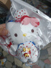 迪士尼正版廚師helloKitty包包掛件鑰匙扣眼鏡哈嘍kt貓玩偶公仔女生禮物 薯條小廚師套裝kitty【正版】 曬單實(shí)拍圖