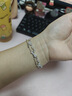 中國黃金（CHINA GOLD）S925銀蝴蝶結雙層手鏈女款輕奢小眾手飾品教師節生日禮物送女友 【今/次日達】蝴蝶結雙層手鏈 曬單實(shí)拍圖