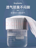 浪莎襪子男100%純棉短襪春秋季短筒防臭休息透氣全棉運動(dòng)休閑襪 【100%純棉】白藍2白灰2白紅2 均碼 曬單實(shí)拍圖