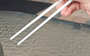 松發(fā)瓷器家用陶瓷筷子純白中式禮盒裝防霉耐高溫易清洗家用筷子10雙裝 曬單實拍圖