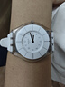 斯沃琪（Swatch）瑞士手表 蟬翼白2.0超薄 開(kāi)學(xué)季禮物 男女時(shí)尚石英表 蟬翼白2.0 SS08K102-S14 曬單實(shí)拍圖