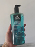阿迪達斯 （adidas）男士沐浴露 洗發(fā)水潔面三效合一清涼止癢 熱情兩件套700ml 曬單實(shí)拍圖
