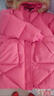G.DUCKKIDS小黃鴨女童羽絨服 中長(cháng)款新款白鴨絨中大童4-14歲女孩兒童加厚外 粉色 140 cm 曬單實(shí)拍圖