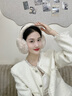 法·瑪莎 FAV MARTHA【德國(guó)耳保暖】保暖耳罩女冬可愛(ài)風(fēng)簡(jiǎn)約耳捂子防凍耳朵套韓版毛絨 [卡其色]聚熱保暖適用大小頭 曬單實(shí)拍圖