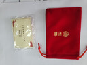 老廟Au999.9足金投資黃金工藝金條  傳世金 50g 曬單實(shí)拍圖