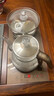 容聲全自動(dòng)上水電熱水壺泡茶專(zhuān)用茶桌茶臺燒水壺煮茶控溫一體機功夫茶具套裝316不銹鋼電熱水壺燒水器 0.8L 316鋼|高低水位感應(37*20咖 曬單實(shí)拍圖