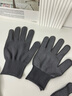 靜閑居防燙手套廚房廚師炒菜隔熱手套超薄防滑做飯防油防油濺燒烤專(zhuān)用 【灰色/2雙裝】防燙手套 （隔熱防油/男女通用 曬單實(shí)拍圖