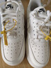耐克NIKE女休閑板鞋空軍一號 AIR FORCE 1 運動(dòng)鞋HF1058-133白色 39 曬單實(shí)拍圖