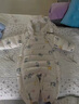 G.duck小黃鴨嬰兒羽絨服連體衣冬季外出抱衣男女寶寶冬裝衣服新生幼兒爬 小象羽絨服+手腳套90白鴨絨 90 cm 適合(12-18個(gè)月) 曬單實(shí)拍圖