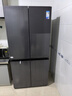 美的（Midea）熊墩墩601雙系統純平全嵌凈味除菌十字四開(kāi)門(mén)一級無(wú)霜家用電冰箱BCD-601WUSPZM(E)海貝黛 曬單實(shí)拍圖