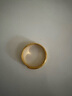 周生生黃金戒指 足金素圈活口戒男女情侶禮物 可作對(duì)戒09141R 計(jì)價(jià)4.3克 曬單實(shí)拍圖