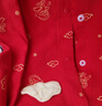 babylove嬰兒連體衣純棉秋裝紅色喜慶衣服滿(mǎn)月寶寶哈衣爬服送禮衣服 曬單實(shí)拍圖