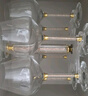 Luxury Flowers輕奢金鉆勃艮第紅酒杯套裝旋轉醒酒器家用高檔葡萄酒杯擺件送禮 描金醒酒器+金鉆杯架+6金鉆 600ml 曬單實(shí)拍圖