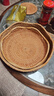 半物生活水果盤(pán)藤編果盤(pán)編織盤(pán)子零食干果盤(pán)收納筐竹編面包筐籃 曬單實(shí)拍圖