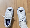 斯凱奇（Skechers）女鞋小白熊女士休閑鞋子厚底增高百搭運(yùn)動(dòng)軟底老爹鞋女99999863 白色/海軍藍(lán)色/WNV1 37 曬單實(shí)拍圖