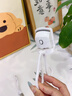 碧梵媞電熱燙睫毛夾睫毛卷翹神器電動加熱充電持久定型白色 曬單實拍圖