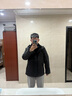 鴨鴨（YAYA）王一博同款冰殼系列2.0沖鋒衣羽絨服男冬季三合一防寒保暖外套HY 青光黑色 180/96A(XL) 曬單實(shí)拍圖