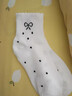 佰姿緣蝴蝶結波點(diǎn)襪子女春秋款中筒純棉可愛(ài)花邊初中生秋冬灰色中短筒襪 白色+奶白+淺灰+深灰+黑色 【5色各一】 均碼 【免費試穿一雙】均碼 曬單實(shí)拍圖