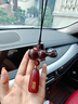 【普陀山直發(fā)】紫檀葫蘆汽車(chē)掛件出入平安檀木車(chē)載掛飾后視鏡吊墜 【平安葫蘆】百木級紫檀木車(chē)掛 曬單實(shí)拍圖