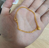 金至尊（3DG Jewellery）黃金手鏈女磨砂圓珠足金999金手鏈送女友老婆生日禮物計價(jià) 金重4.43克（配珠寶禮盒） 曬單實(shí)拍圖
