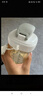 安配方形奶瓶學(xué)飲嘴直飲水杯蓋（適配赫根方形奶瓶）二代白色 曬單實(shí)拍圖