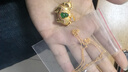 萃華足金999翡翠唐馬黃金套鏈生肖馬金項鏈節日生日紀念日送禮 【翡翠唐馬套鏈】金重約6g 曬單實(shí)拍圖