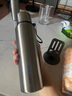 CKULH德國316不銹鋼保溫杯男女茶杯大容量水杯子壺便攜大號瓶 升級鋼本色 600ml 曬單實(shí)拍圖
