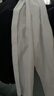 羅蒙兒童白襯衫男童女童長(cháng)袖小學(xué)生表演校園服飾 白色 160 曬單實(shí)拍圖