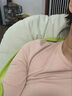 有棵樹(shù)（YOUKESHU）保暖內衣女士含玻尿酸純棉圓領(lǐng)秋衣秋褲套裝打底衫內穿搭秋冬款 【含玻尿酸柔棉女套裝】裸粉色 L 曬單實(shí)拍圖