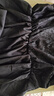皮爾卡丹（pierre cardin）黑色蕾絲雪紡連衣裙女夏季新款中年媽l媽氣質(zhì)洋氣長(zhǎng)裙針 7872黑色 L(106-116斤) 曬單實(shí)拍圖