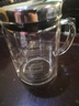 合慶高硼硅玻璃牛奶杯家用帶刻度耐高溫水杯可微波加熱辦公室飲水杯 大號450ML帶蓋+勺子 曬單實(shí)拍圖