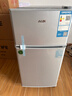 奧克斯小冰箱家用小型迷你冷藏冷凍兩用出租房宿舍用節能省電寢室辦公室電冰箱 【升級凈化去味】30A146DW銀【節能省電】 曬單實(shí)拍圖