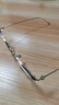 萬(wàn)寶龍（MONTBLANC）[白敬亭同款]光學(xué)眼鏡男現代優(yōu)雅半框專(zhuān)業(yè)配近視眼鏡MB0192O-001 曬單實(shí)拍圖