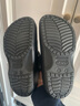 卡駱馳（CROCS）秋冬新品暖棉洞洞鞋男女秋冬款貝雅暖棉拖鞋|205969 茶色/彩色-2ZM(建議買(mǎi)大一碼) 37 /38(230mm) 曬單實(shí)拍圖