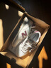NEW BALANCE NB574官方休閑鞋女鞋復古舒適秋冬透氣網(wǎng)鞋輕便百搭潮流運動(dòng)鞋 米白色 WL574RCF 37 (腳長(cháng)23.5cm)尺碼詳詢(xún)客服 曬單實(shí)拍圖