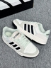 adidas ENTRAP美式校園風運動板鞋少年感復古籃球鞋男女阿迪達斯   白色/黑色/礬土棕   41 曬單實拍圖