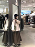 艾美琦美（AIMEIQIMEI）大碼女裝2025年秋冬穿搭小香風(fēng)新款連衣裙三件套顯瘦毛呢套裝裙子 杏色外套+德絨咖打底+咖色毛呢裙【無(wú)腰帶】 2XL [建議140-160斤] 曬單實(shí)拍圖