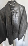 太平鳥(niǎo)男裝夾克PU皮夾克翻領(lǐng)休閑外套刺繡茄克 黑棕色第二批  3XL  曬單實(shí)拍圖