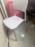 全品屋餐椅凳子塑料椅子辦公椅靠背休閑椅書(shū)桌椅學(xué)習椅化妝椅電腦椅 曬單實(shí)拍圖