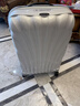 新秀麗（Samsonite）拉桿箱萬(wàn)向輪 新款行李箱 旅行箱 超輕材質(zhì)時(shí)尚貝殼箱 CS2 白色【升級版】 25英寸 曬單實(shí)拍圖
