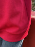 名創(chuàng  )優(yōu)品（MINISO）衛衣男2025春秋新款高級感酒紅色重磅美式休閑連帽衫男生大碼外套 【300g重磅】酒紅(純色) L 175 (體重120-140斤) 曬單實(shí)拍圖